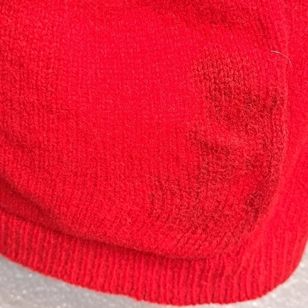Parker of Vienna 100% Lambswool Red Cardigan